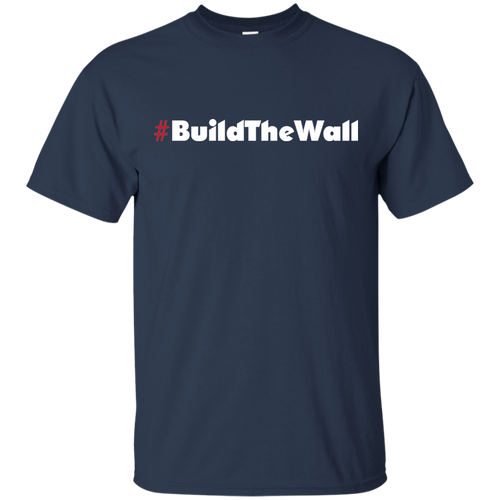 #BuildTheWall Tee Donald Trump Mens T Shirt Hoodie, Sweatshirt | CiraTrend.com (Image 1)