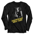 Escape From New York Mens L/S T-Shirt - Escape Ny - Solid Black Hoodie, Sweatshirt | CiraTrend.com