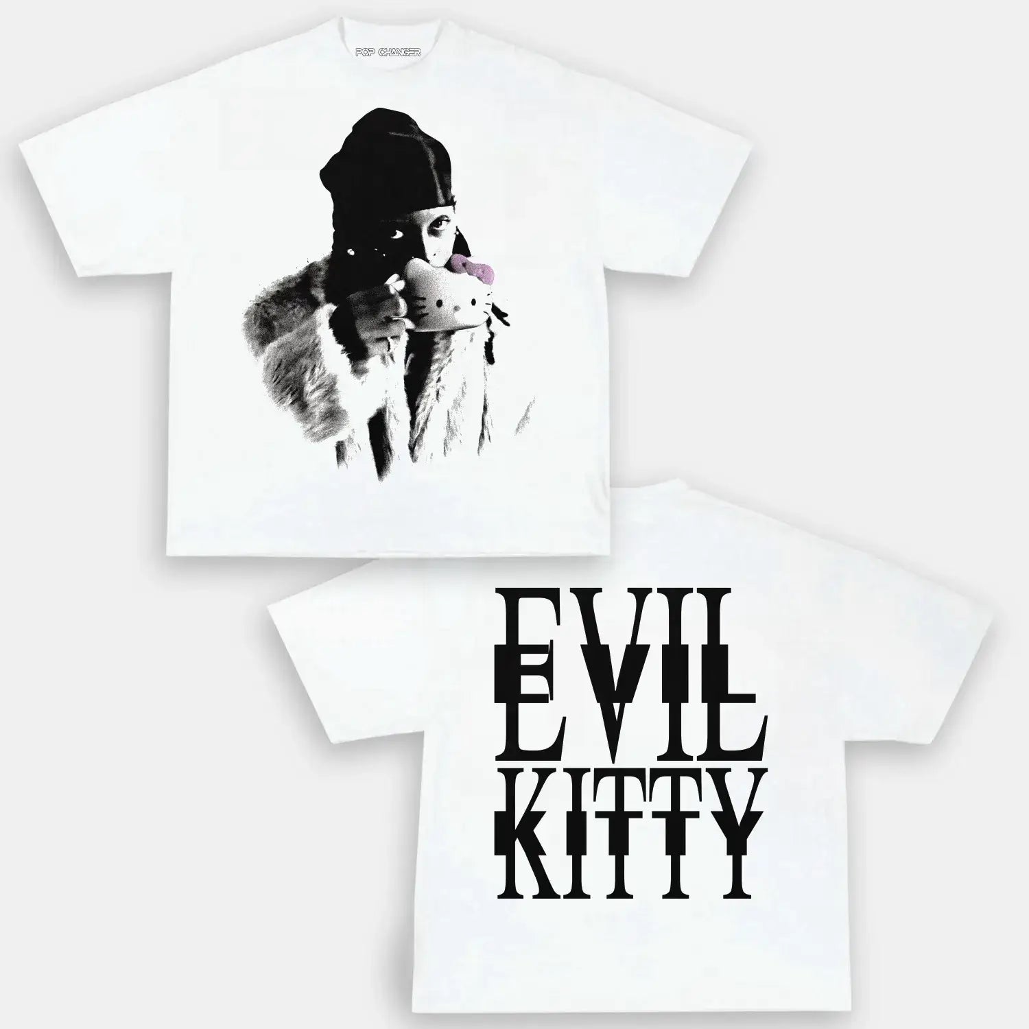 EVIL KITTY TEE - [DS] Hoodie, Sweatshirt | CiraTrend.com (Image 2)