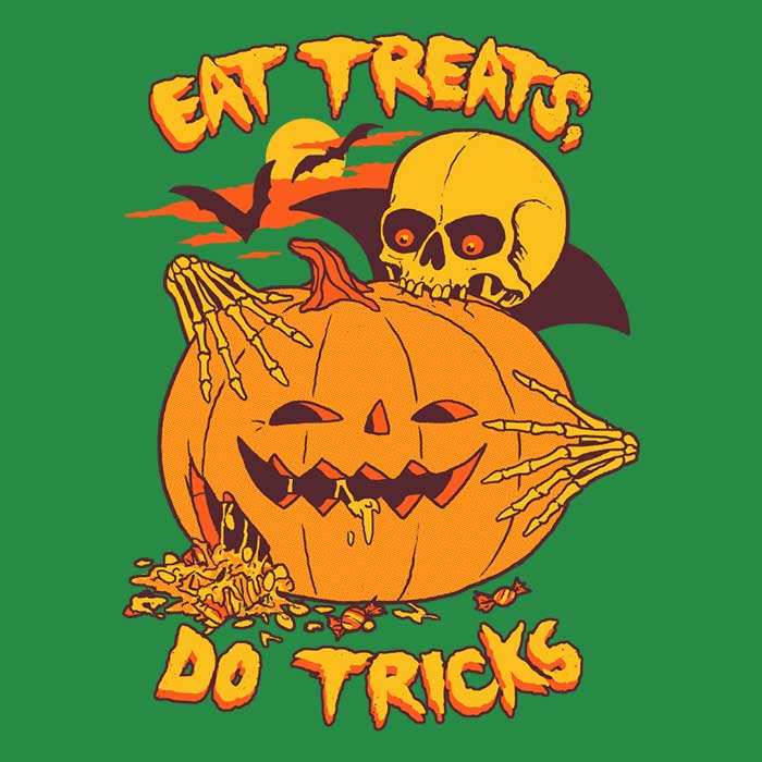 Eat Tricks, Do Treats - Men's Apparel T-Shirts, Hoodie, Sweatshirt | CiraTrend.com (Image 2)