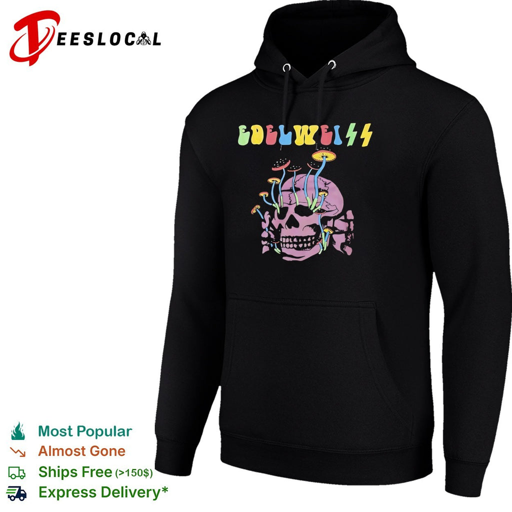 Edelweiss Totenkopf Mushroom Skull Shirt