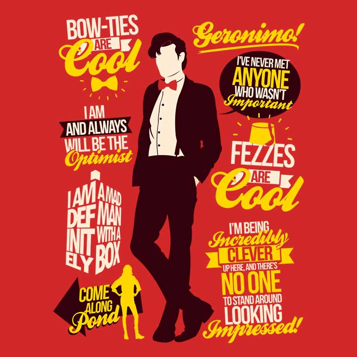 Eleventh Doctor Quotes - Men's Apparel T-Shirts, Hoodie, Sweatshirt | CiraTrend.com (Image 2)