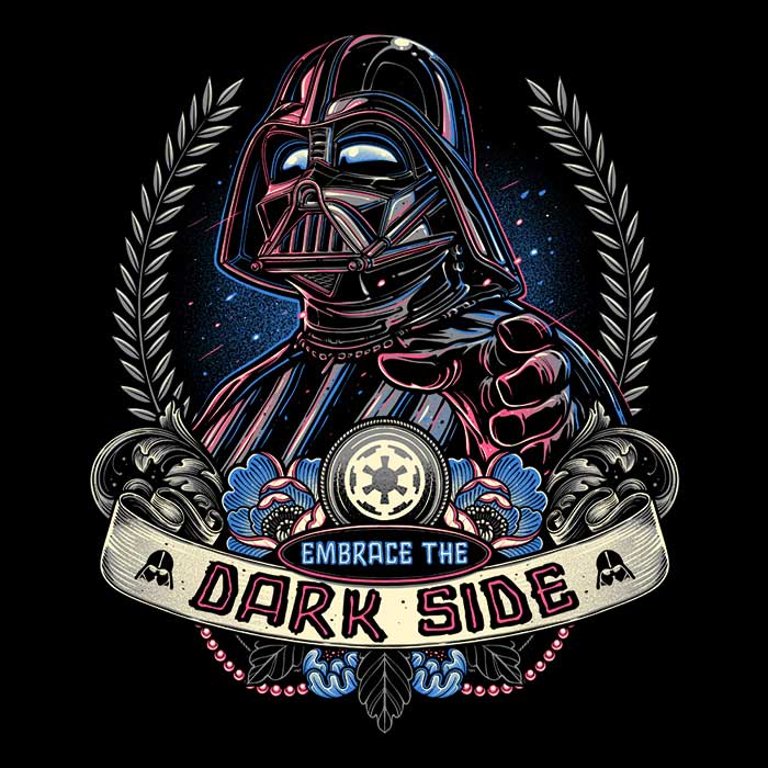 Embrace the Dark Side - Men's Apparel T-Shirts, Hoodie, Sweatshirt | CiraTrend.com (Image 2)