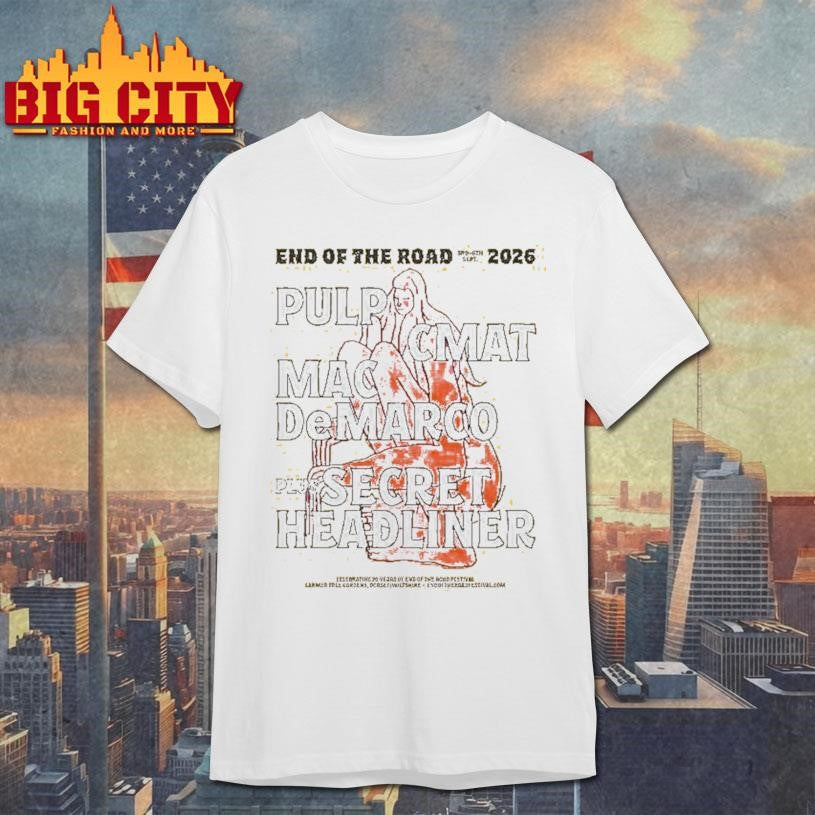 End Of The Road September 3-6 2026 Larmer Tree Gardens Concert Shirt