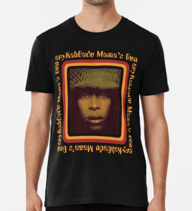 Erykah Badu T-Shirt, Erykah Badu T-Shirt Design, Music Retro 90s Vintage T-Shirt Hoodie, Sweatshirt | CiraTrend.com