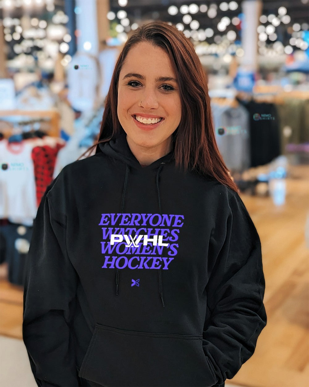 Everyone watches women’s hockey PWHL logo shirt