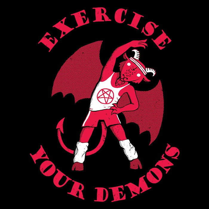 Exercise Your Demons - Women's Apparel T-Shirts, Hoodie, Sweatshirt | CiraTrend.com (Image 2)