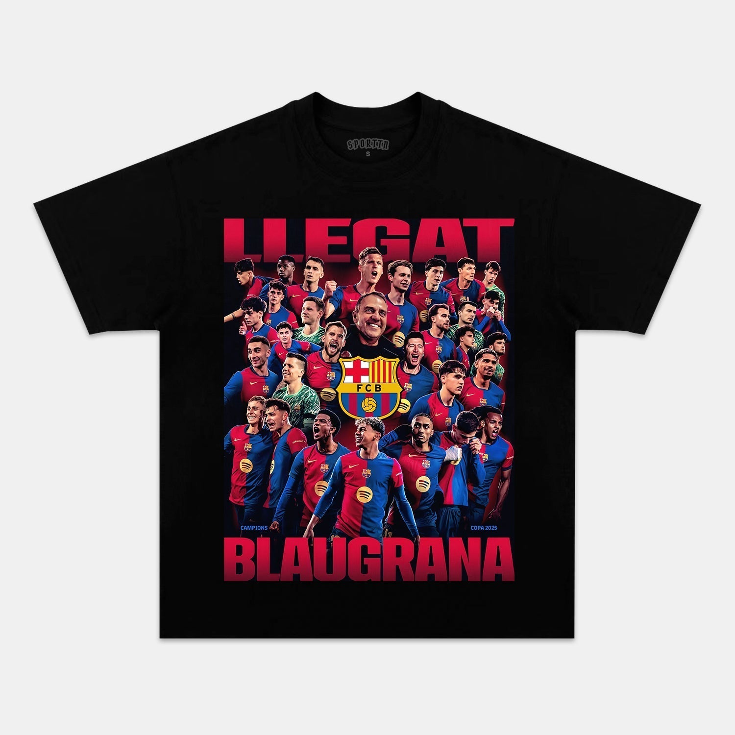 FC BARCELONA TEE Hoodie, Sweatshirt | CiraTrend.com (Image 1)