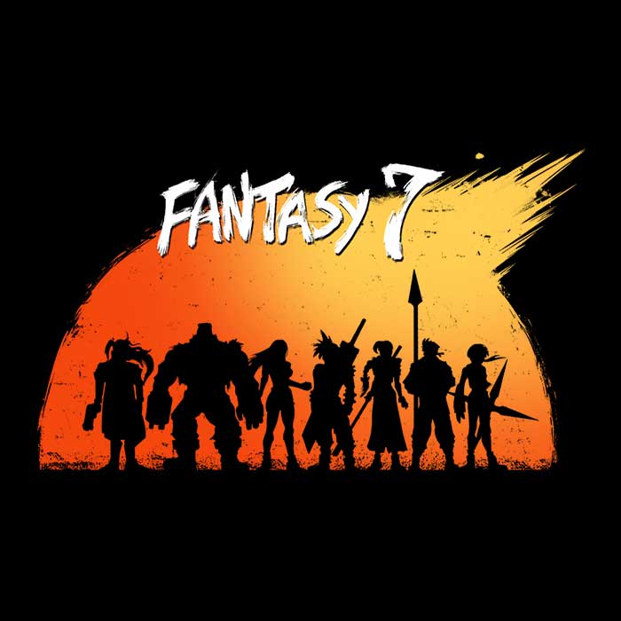 Fantasy 7 - Men's Apparel T-Shirts, Hoodie, Sweatshirt | CiraTrend.com (Image 2)