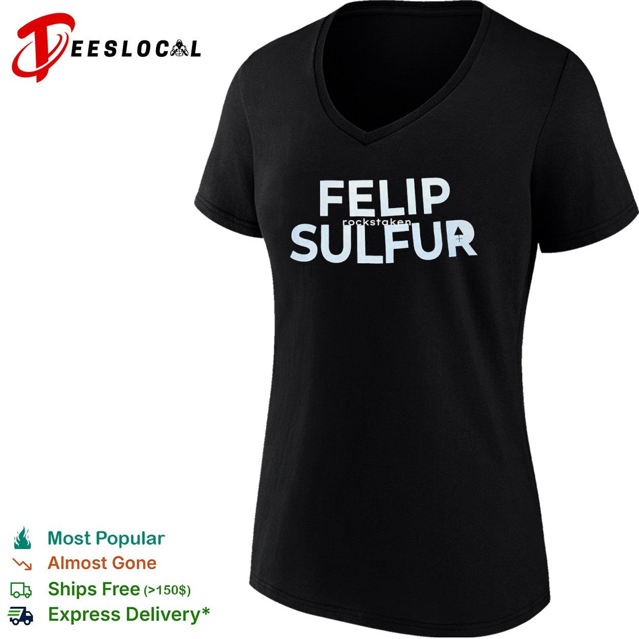 Felip Sulfur rockstaken shirt