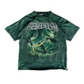 Feminism Three Dragon Fantasy Vintage Graphic Shirt, Retro Dragon Galaxy Shirt, Gothic Shirt, Funny Shirts, Dark Art...