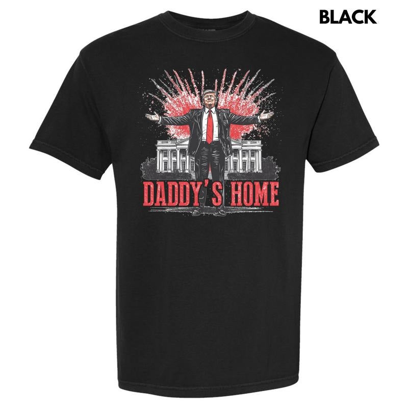 Firework Daddy's Home Comfort Colors T-Shirt 'NLB' Hoodie, Sweatshirt | CiraTrend.com