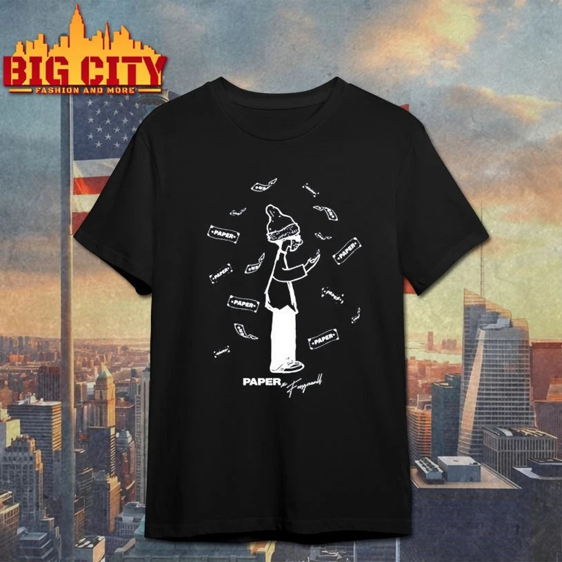 Foos Get Paper Black shirt
