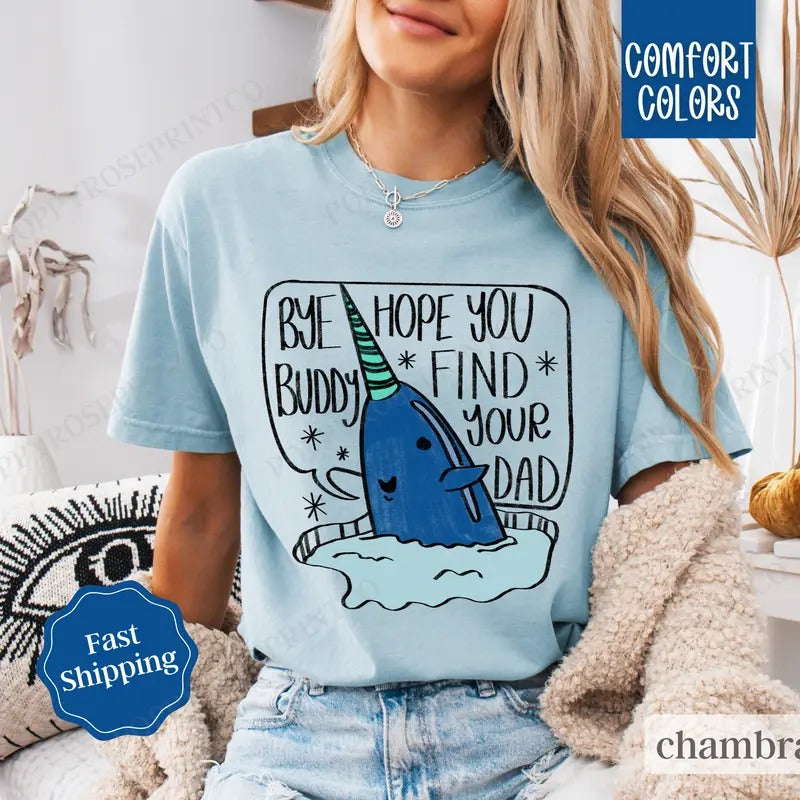 Funny Elf Shirt Comfort Colors, Cute Christmas Tee, Women's Holiday Tshirt Hoodie, Sweatshirt | CiraTrend.com