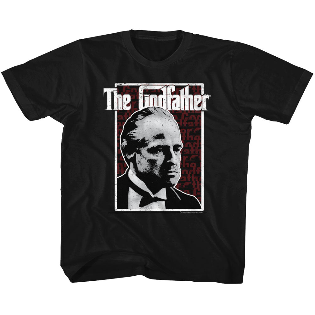 Godfather Toddler S/S T-Shirt - Seeing Red - Solid Black Hoodie, Sweatshirt | CiraTrend.com