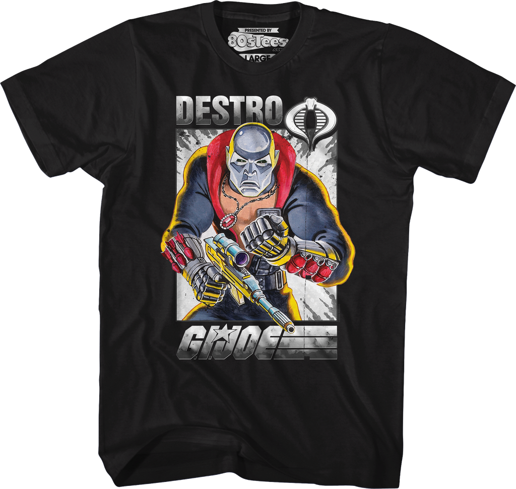 Destro GI Joe T-Shirt Hoodie, Sweatshirt | CiraTrend.com (Image 4)