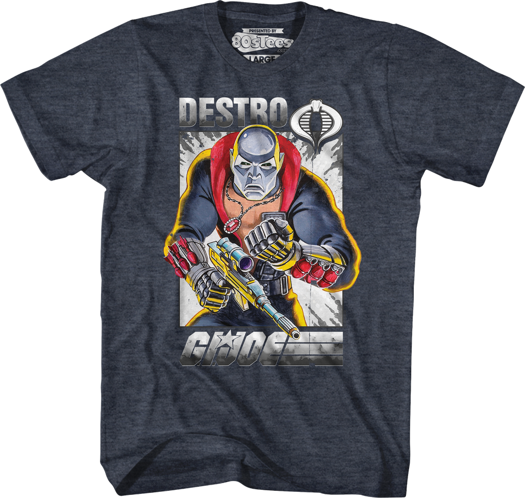 Destro GI Joe T-Shirt Hoodie, Sweatshirt | CiraTrend.com (Image 5)