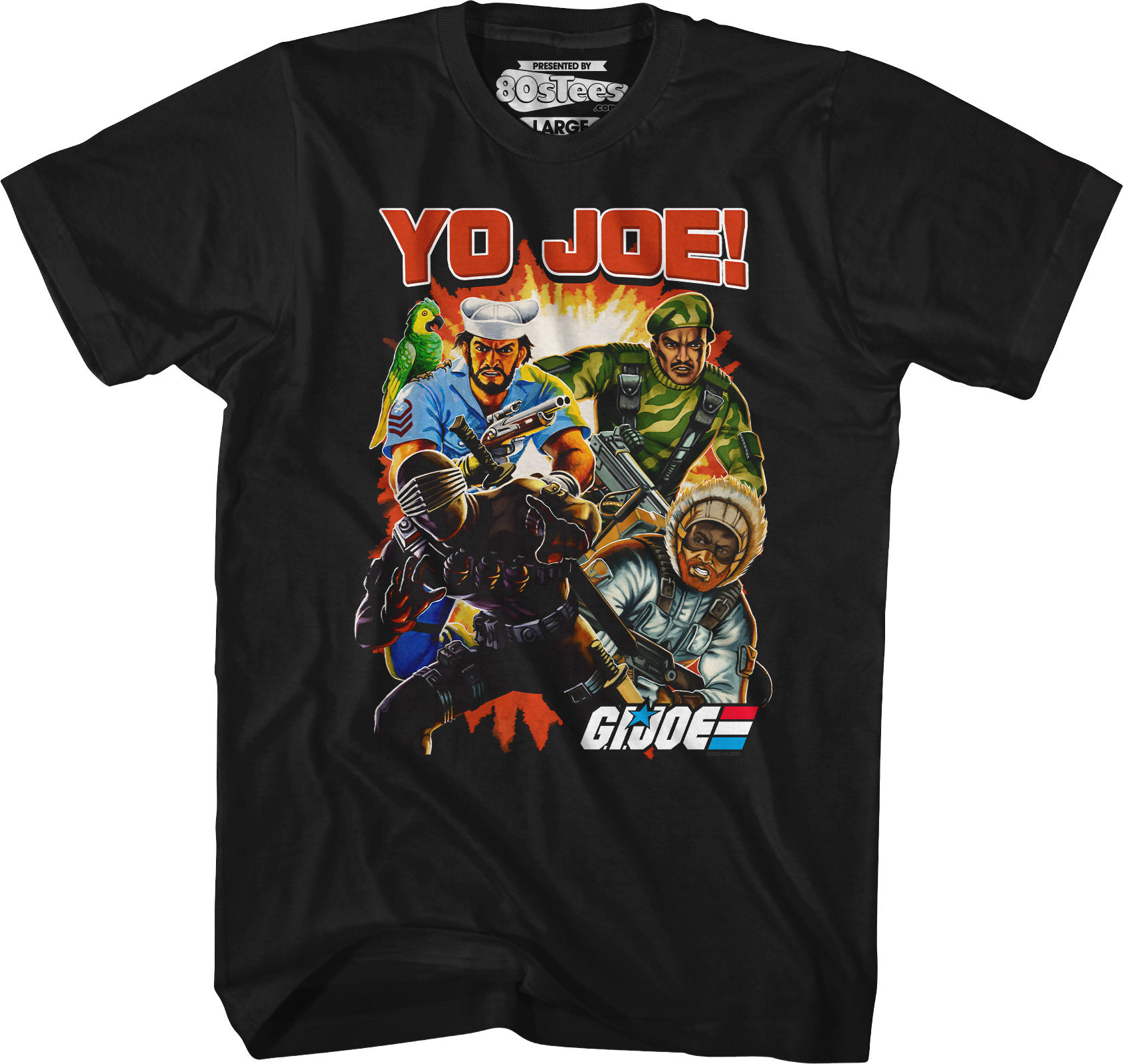 Yo Joe Collage GI Joe T-Shirt Hoodie, Sweatshirt | CiraTrend.com (Image 5)