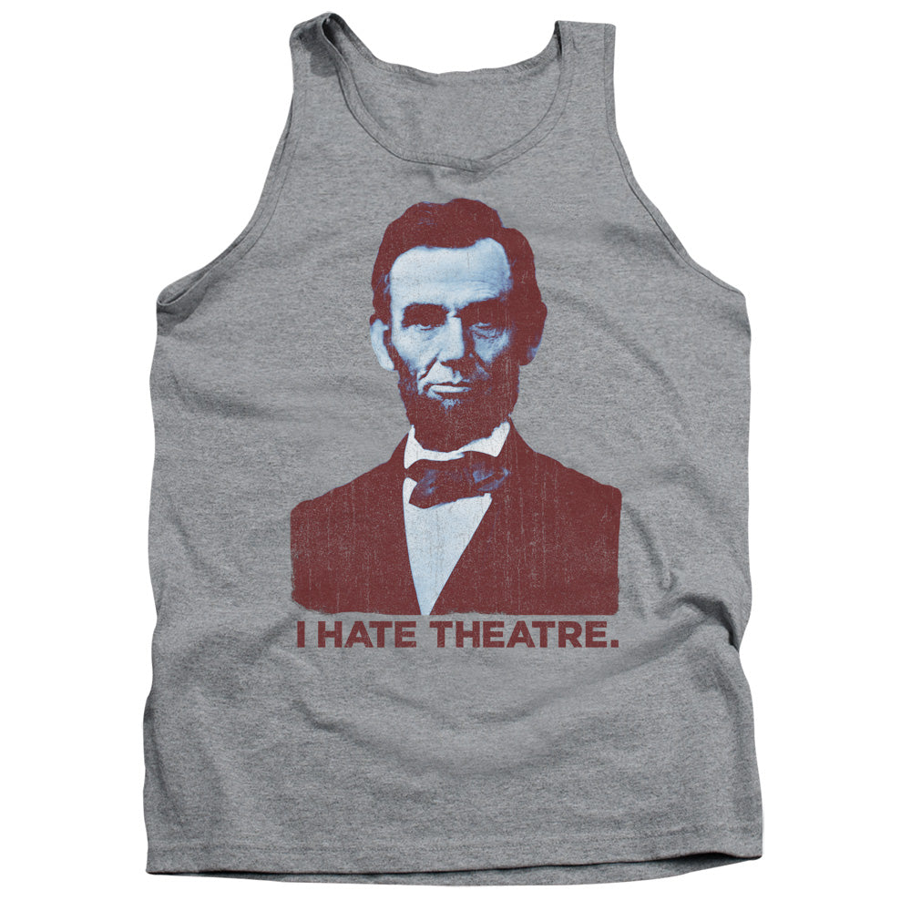 Abe Theatre Mens Tank Top Shirt Athletic Heather Hoodie, Sweatshirt | CiraTrend.com (Image 1)