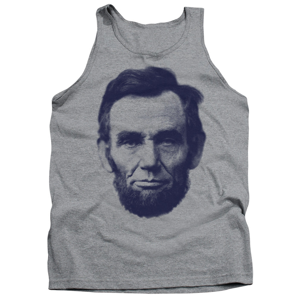 Abe Mens Tank Top Shirt Athletic Heather Hoodie, Sweatshirt | CiraTrend.com (Image 1)