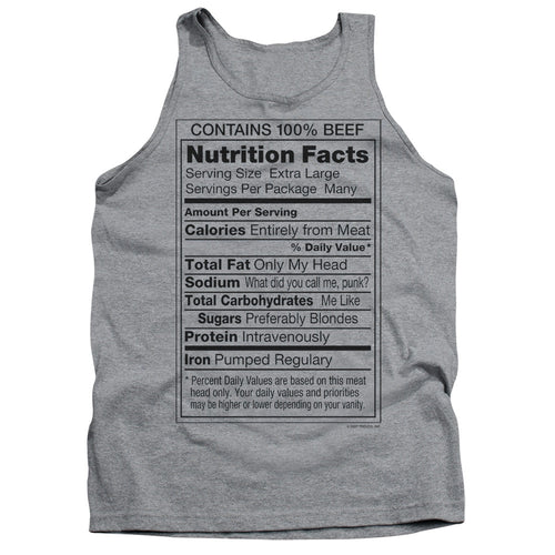 100% Beef Mens Tank Top Shirt Athletic Heather Hoodie, Sweatshirt | CiraTrend.com (Image 2)
