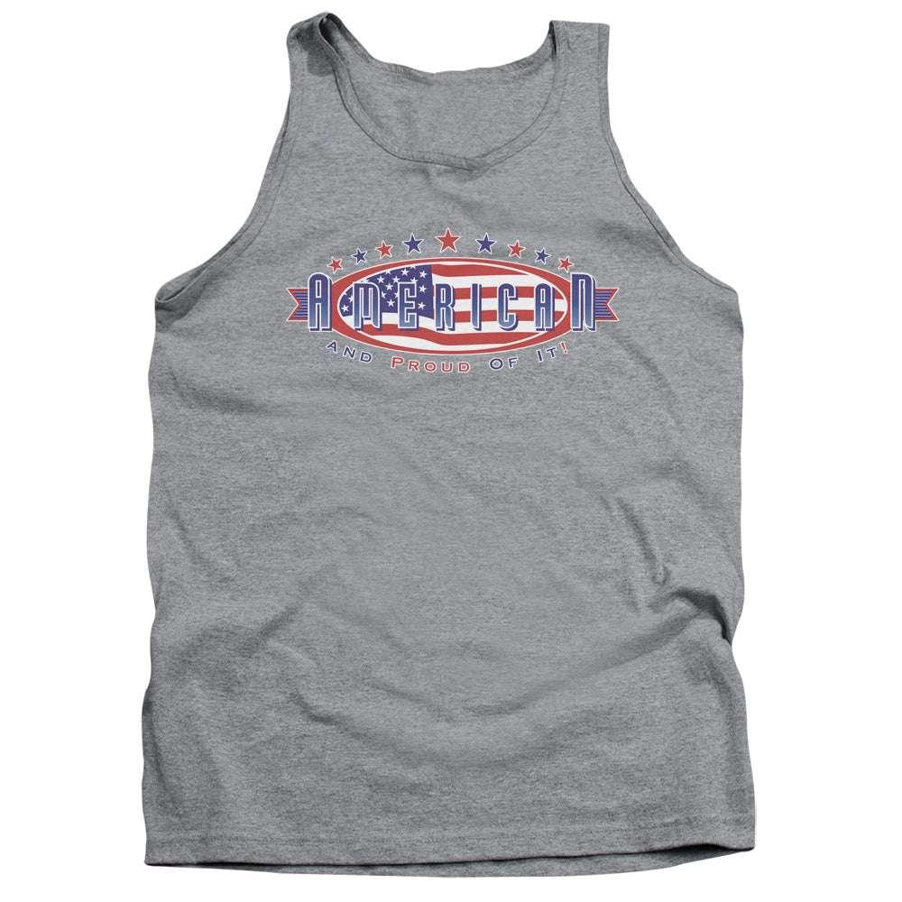 American And Proud Mens Tank Top Shirt Athletic Heather Hoodie, Sweatshirt | CiraTrend.com (Image 2)