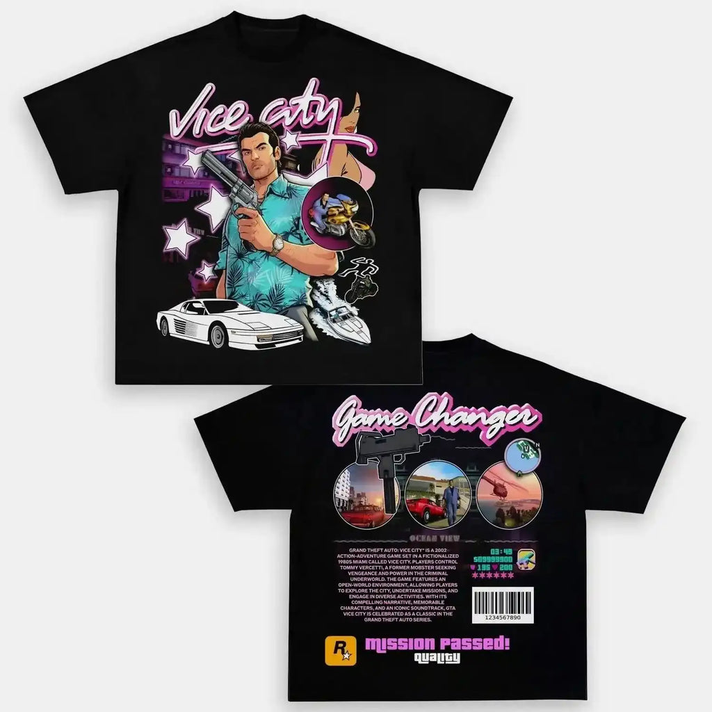 GTA VICE CITY TEE - [DS] Hoodie, Sweatshirt | CiraTrend.com (Image 3)