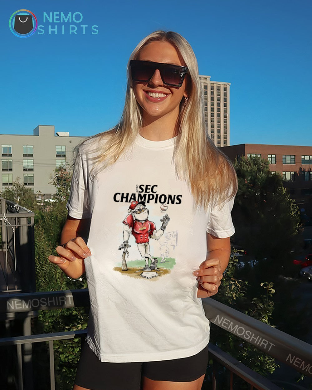 Georgia Bulldogs baseball 2026 SEC champions shirt