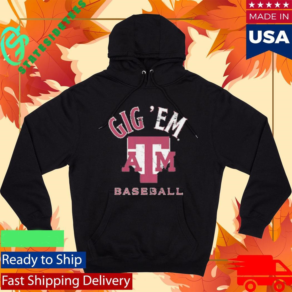Gig ’Em ATM Diamond Logo Texas A&M Baseball Shirt