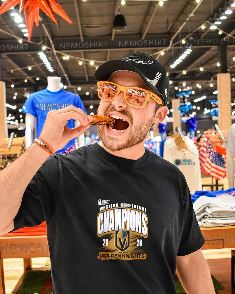 Golden Knights 2026 Western Conference Champions logo shirt