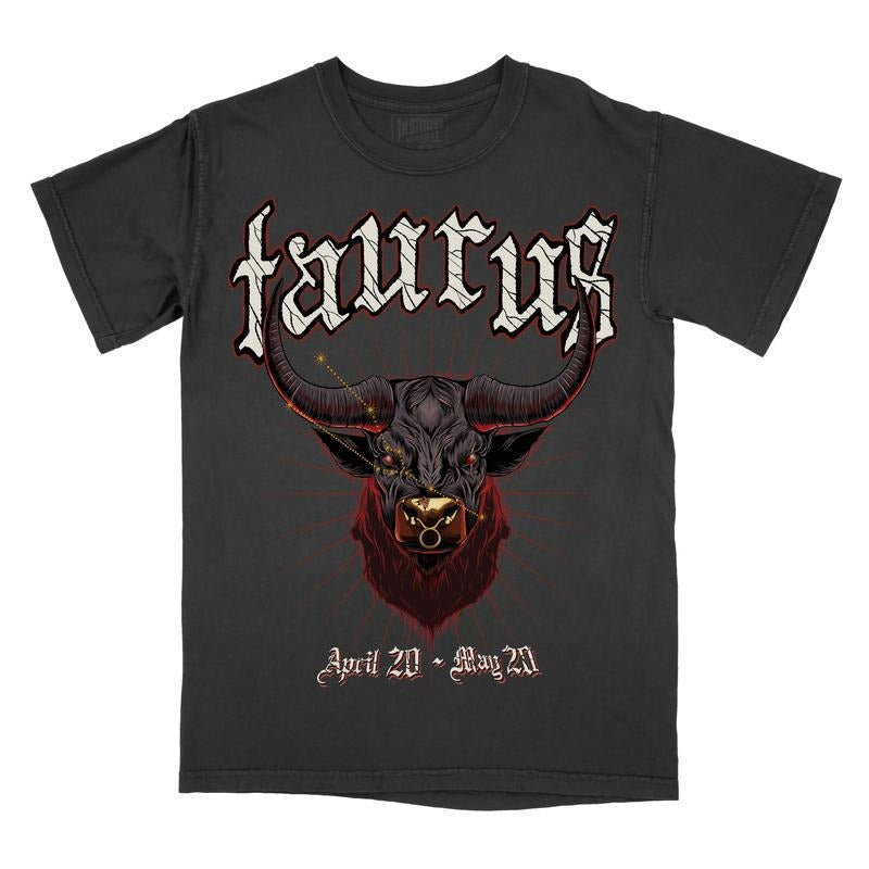 Graphic Tee Taurus Zodiac Sign Comfort Colors, Horoscope Shirt, Astrology T-Shirt Hoodie, Sweatshirt | CiraTrend.com