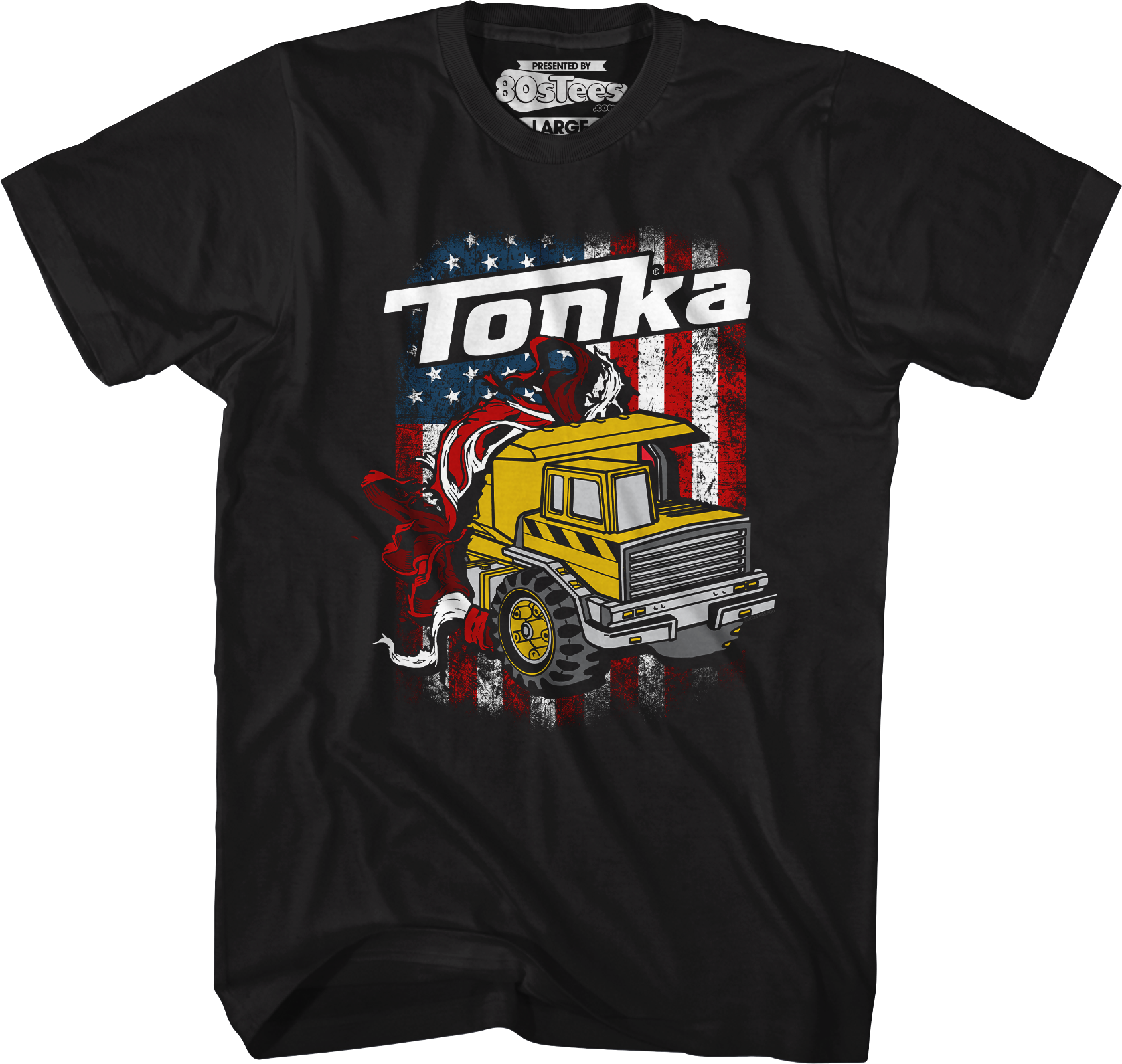 American Flag Tonka T-Shirt Hoodie, Sweatshirt | CiraTrend.com (Image 4)