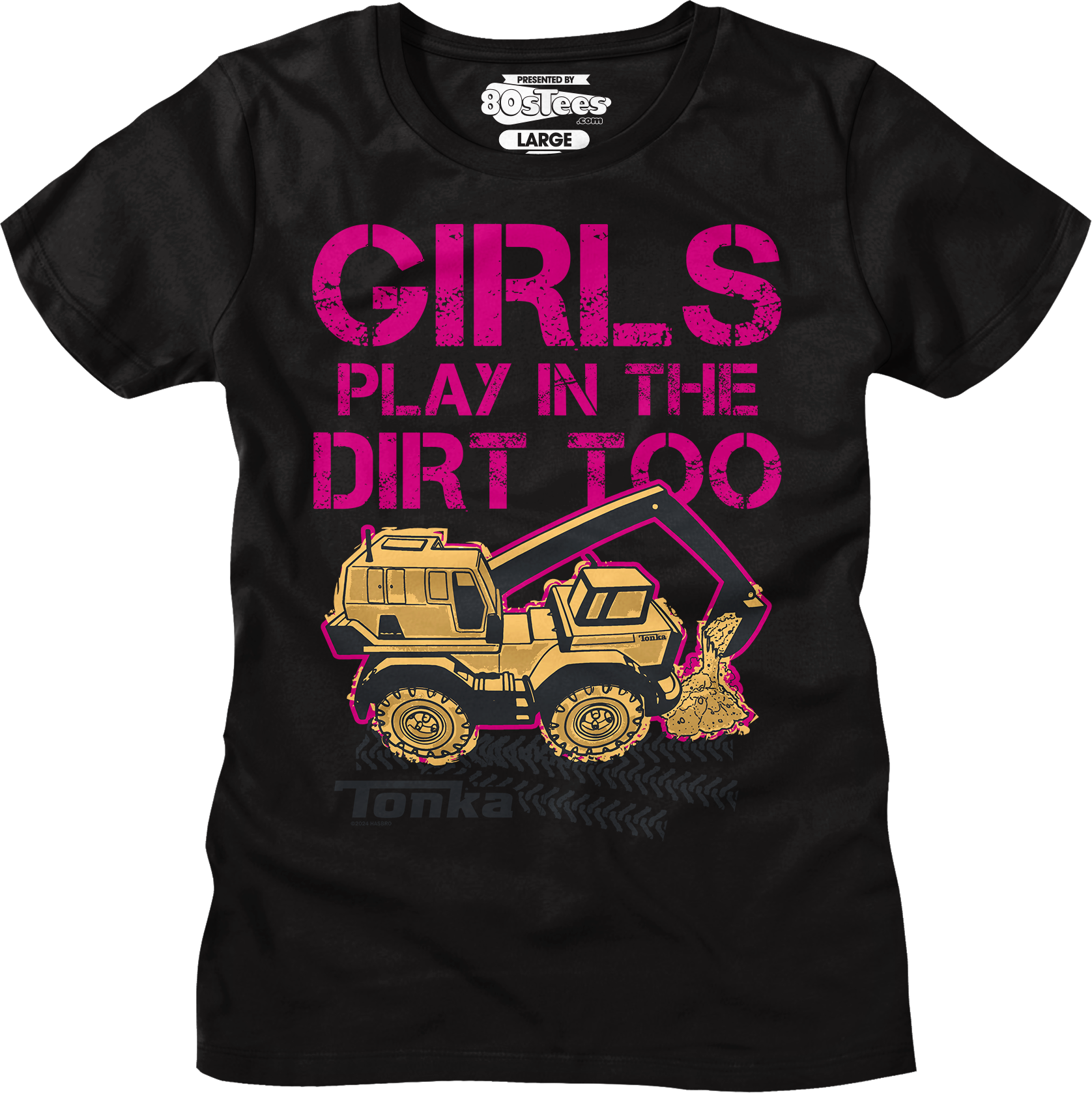 Womens Girls Play In The Dirt Too Tonka Shirt Hoodie, Sweatshirt | CiraTrend.com (Image 4)