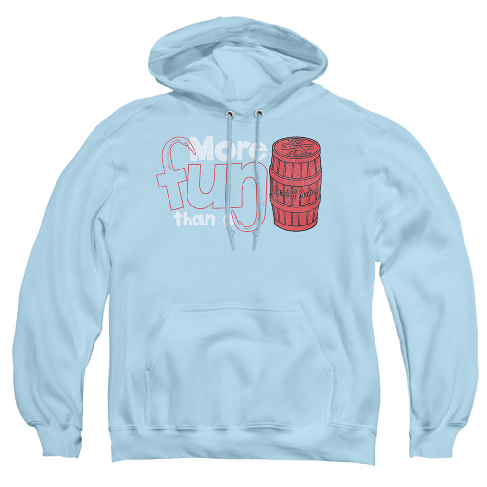 Barrel Of Monkeys More Fun Mens Hoodie Light Blue T-Shirts, Sweatshirt | CiraTrend.com (Image 3)