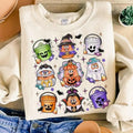 Halloween Chicken Nuggets Sweatshirt - Shirt- Hoodie, 90s Retro Halloween Shirt, Spooky Nugget Crewneck, Halloween for...