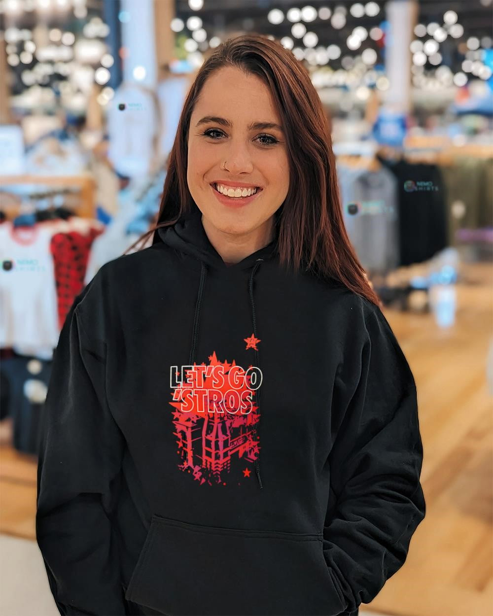 Houston Astros let’s go Stros local state shirt