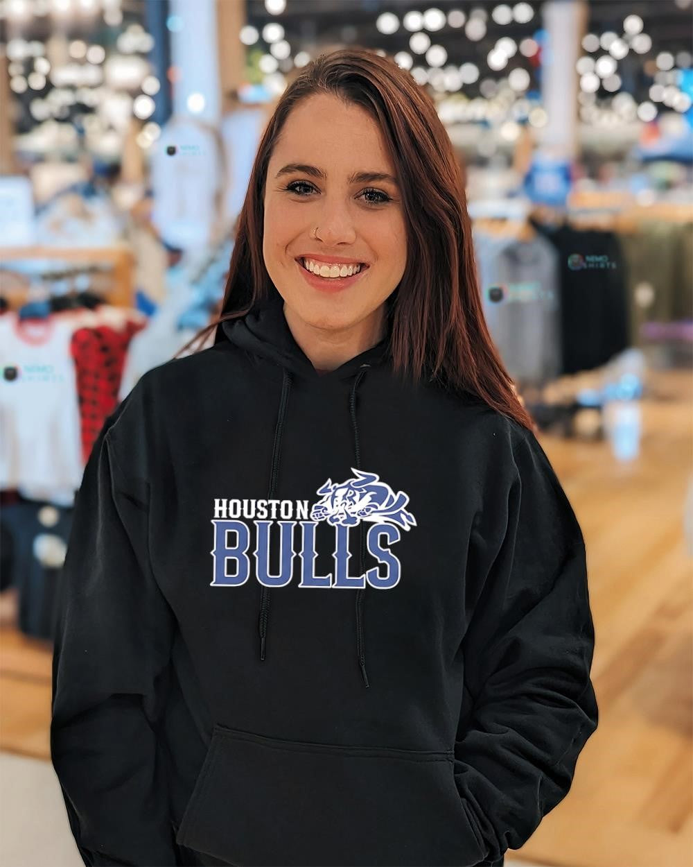 Houston Bulls logo original shirt