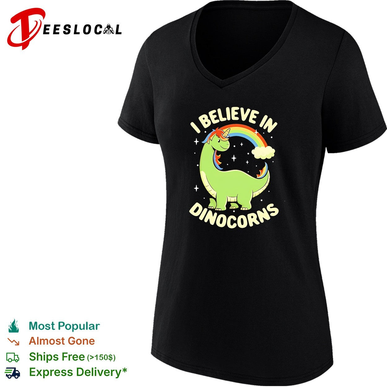 I Believe in Dinocorns dinosaur unicorn vintage shirt