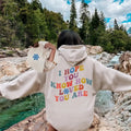 I Hope You Know How Loved You Are Sweatshirt, Minimalist Hoodie, Graphic Sweatshirt, Best Friend Gifts, Woman Sweatshirt ...