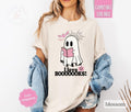 I Love Books Shirt Comfort Colors, Ghost Reading Tshirt, Teacher Halloween Tee Hoodie, Sweatshirt | CiraTrend.com