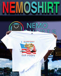 I support our roops U.S. military shirt