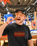 I was told there would be a handbasket text shirt