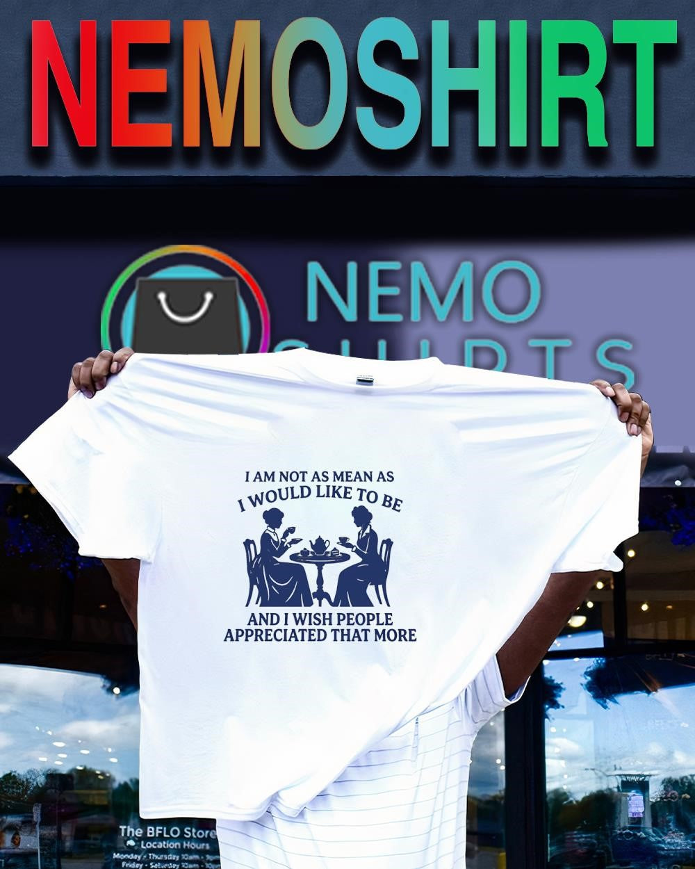 I would like to be and I wish people appreciated that more shirt