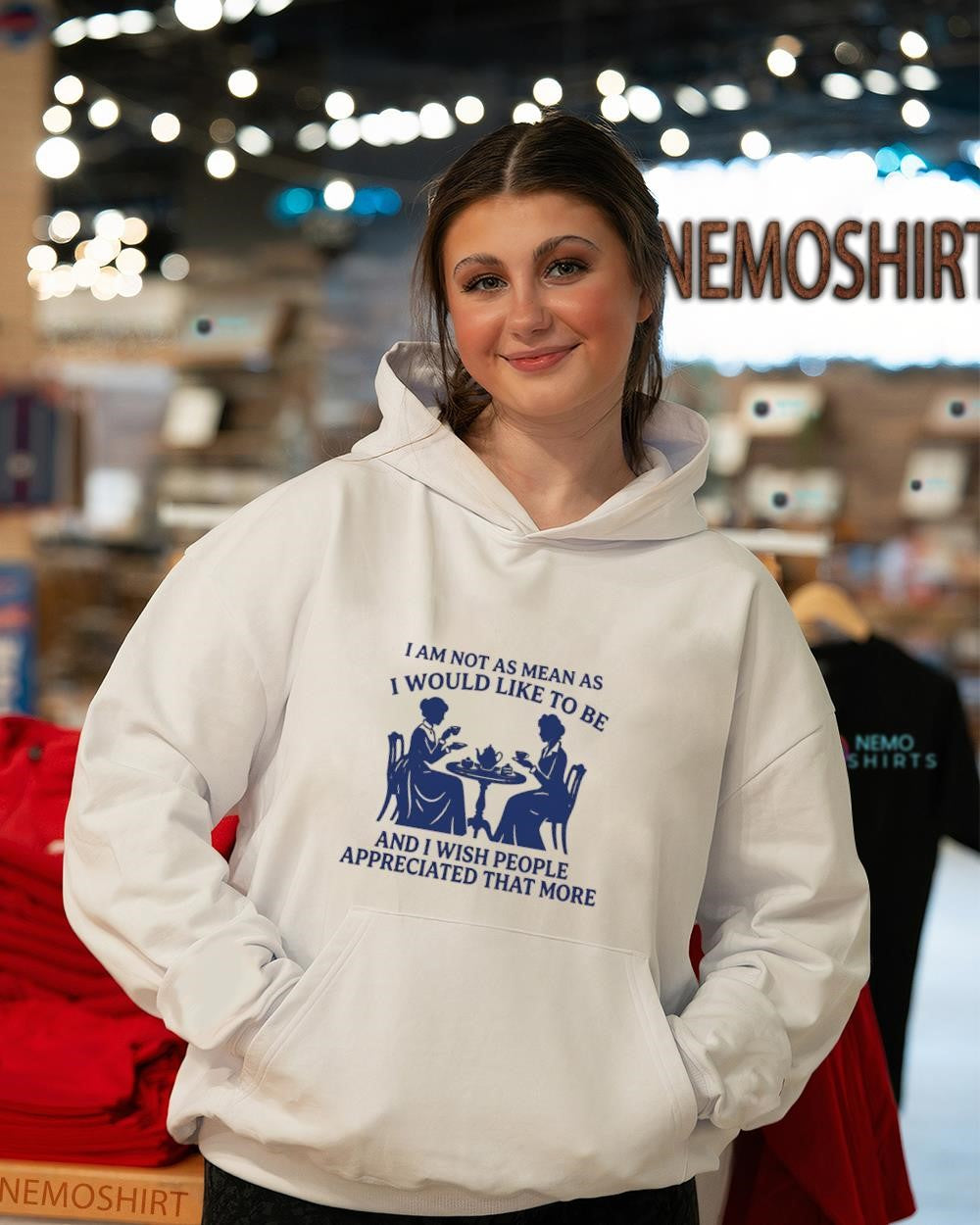 I would like to be and I wish people appreciated that more shirt
