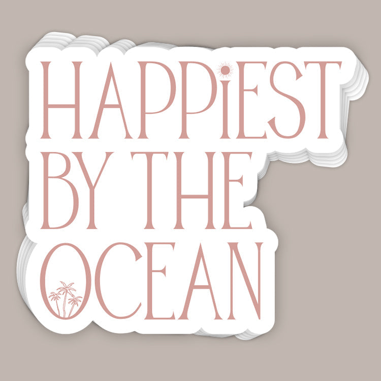 Happiest By The Ocean (Decal) T-Shirts, Hoodie, Sweatshirt | CiraTrend.com (Image 1)