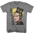 Billy Idol Mens S/S T-Shirt - 1987 Tour - Heather Graphite Heather Hoodie, Sweatshirt | CiraTrend.com
