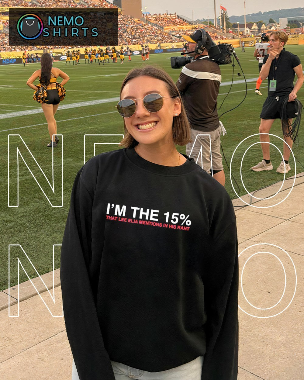 I’m the 15% that lee Elia mentions in his rant shirt