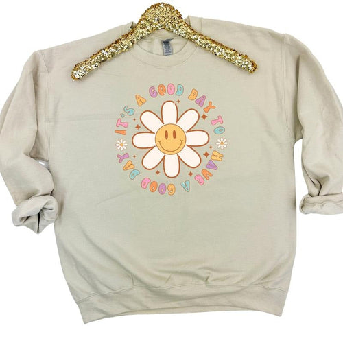 It's A Good Day Flowers Sweatshirt 'NLB' T-Shirts, Hoodie | CiraTrend.com