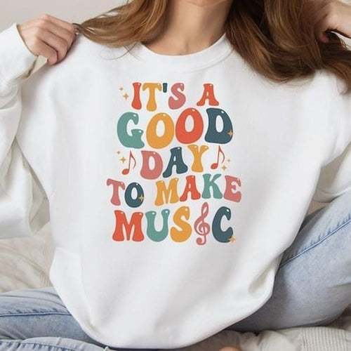 It's A Good Day To Make Music Shirt, Music Teacher Shirt, Music Teacher Gift, Music Teacher Tee, Chorus Teacher Shirt...