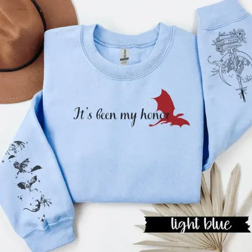 It's Been My Honor, Fourth Wing Merch, Fourth Wing Shirt, Riorson House Shirt, Fourth Wing Liam, Comfort Colors Tee, Onyx...